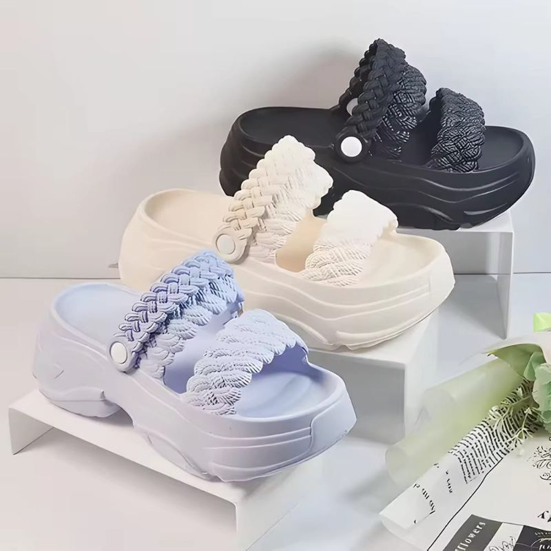 Sandal Wedges Tali Anak Cewek Umur 5 - 10 tahun Sandal Anak Cewek Terlaris Kekinian Sandal Wedges Ta