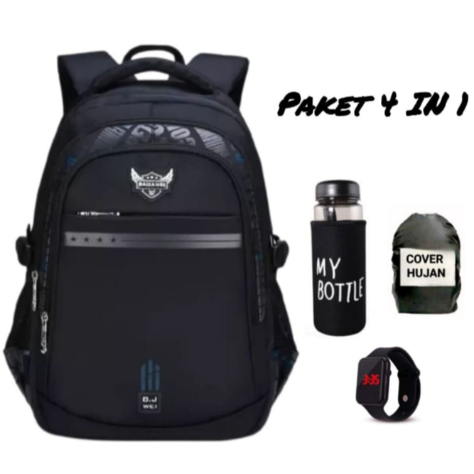 Tas Ransel Pria Baru - Tas Ransel Kasual untuk Bepergian, Bisnis & Olahraga, Tas Ransel Bepergian Ka