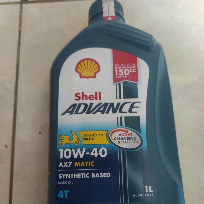SHELL ADVANCE 10W-40 AX7 MATIC ORIGINAL