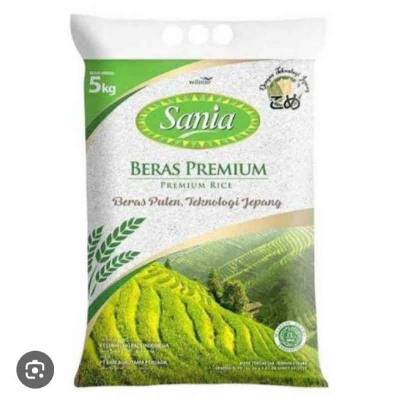 

beras sania premium 5kg (khusus instan)