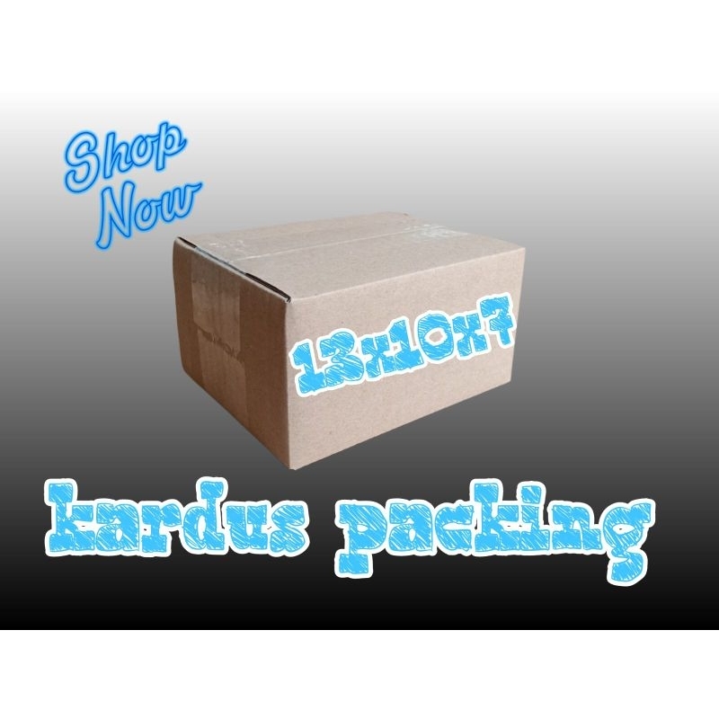 

kardus packing uk 13x10x7 kardus kecil kardus besar