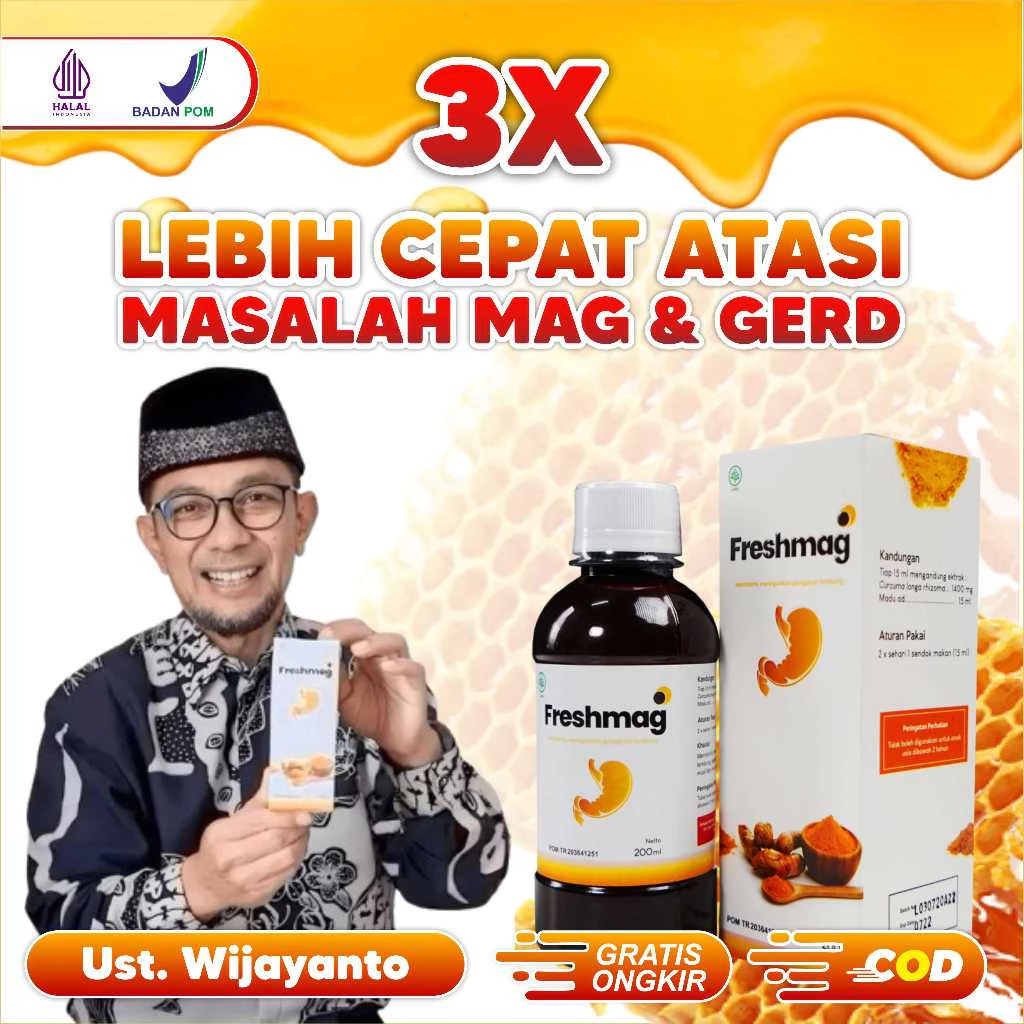 

Madu Freshmag - Madu Asam Lambung Gerd