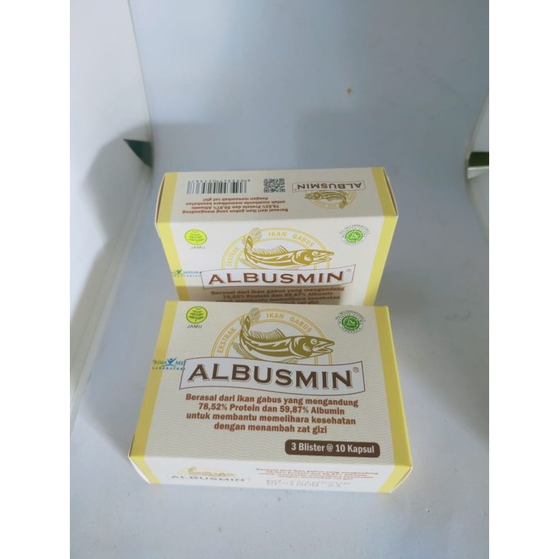 

Albusmin 1 Bok 30 kapsul