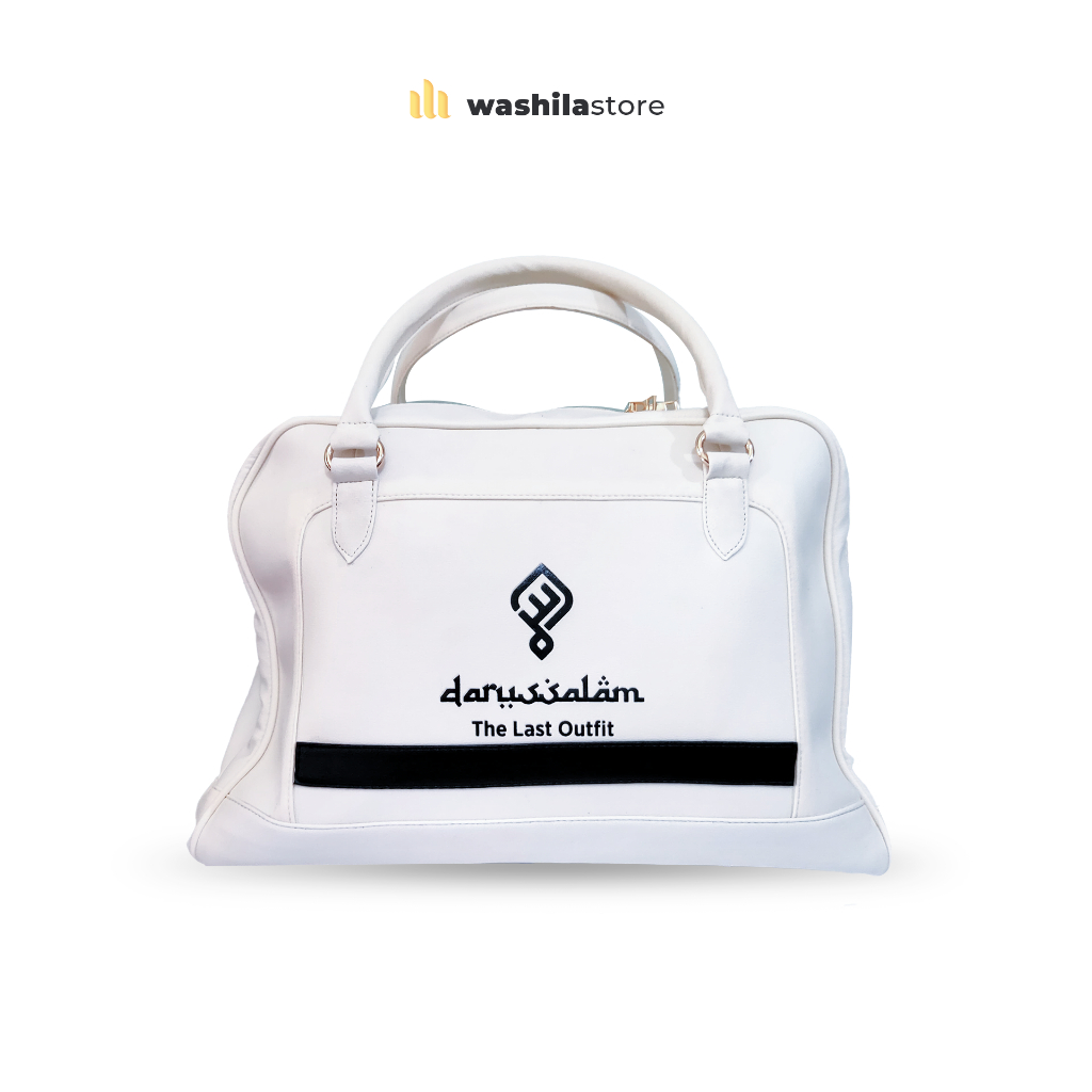 Paket Kain Kafan Kaffan PREMIUM Lengkap 100% Katun - DARUSSALAM Perlengkapan Jenazah Untuk Pria Wani