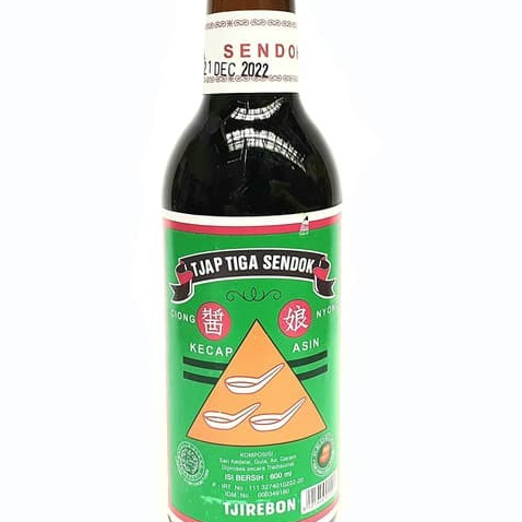 

Kecap Asin Cap Tiga Sendok / Tjap Tiga Sendok / 3 Sendok