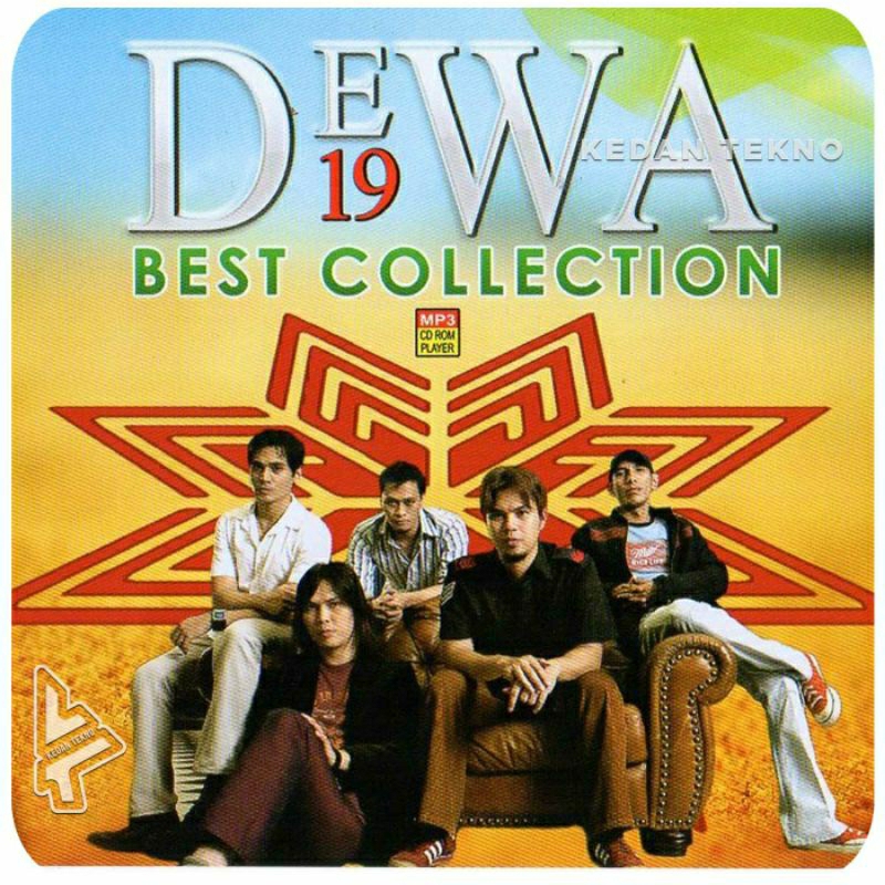 kaset Mp3 Audio Lagu DEWA19 BEST ALBUM