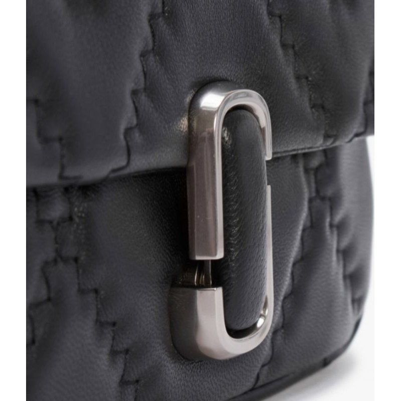 preloved Marc Jacobs mini quilted black shoulder crossbody bag