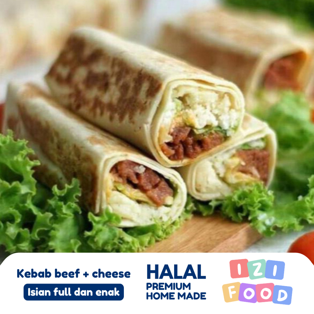 

KEBAB BEEF CHEESE Premium home made isi 5pcs
