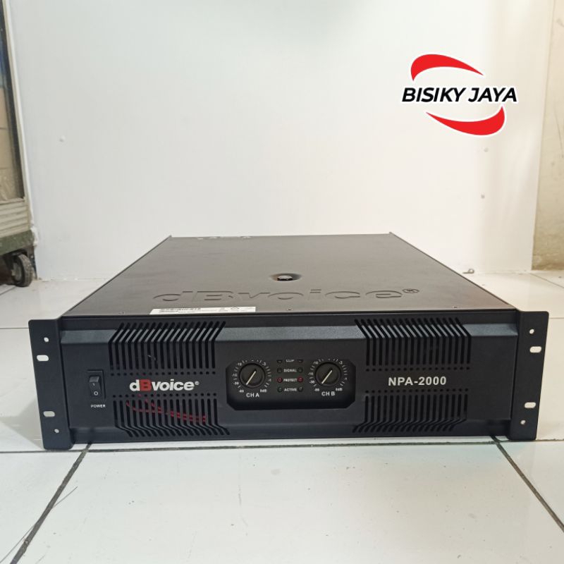 Power dBvoice NPA-2000 Original Power Class GB dBvoice NPA2000