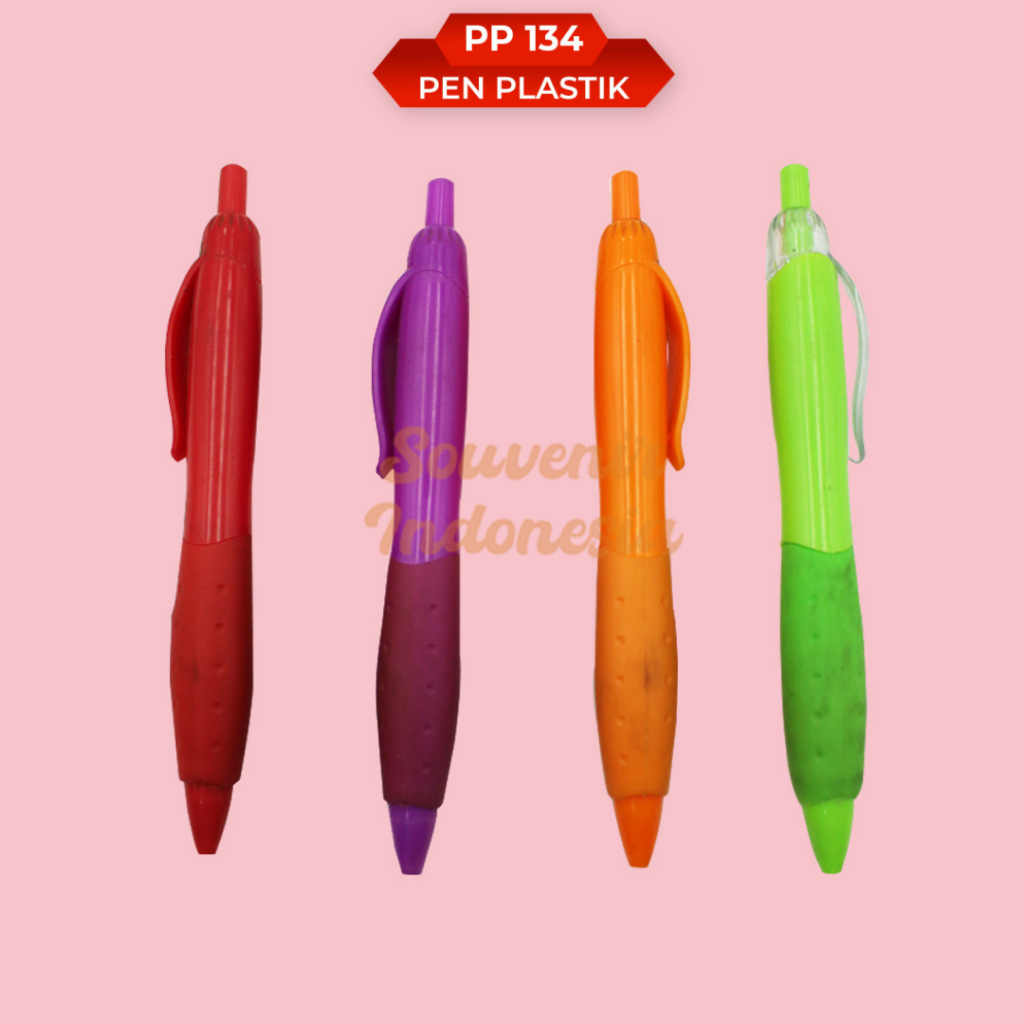 

Pen Plastik Murah Dan Praktis, Cocok Untuk Sehari-Hari Custom Logo/Nama PP 134