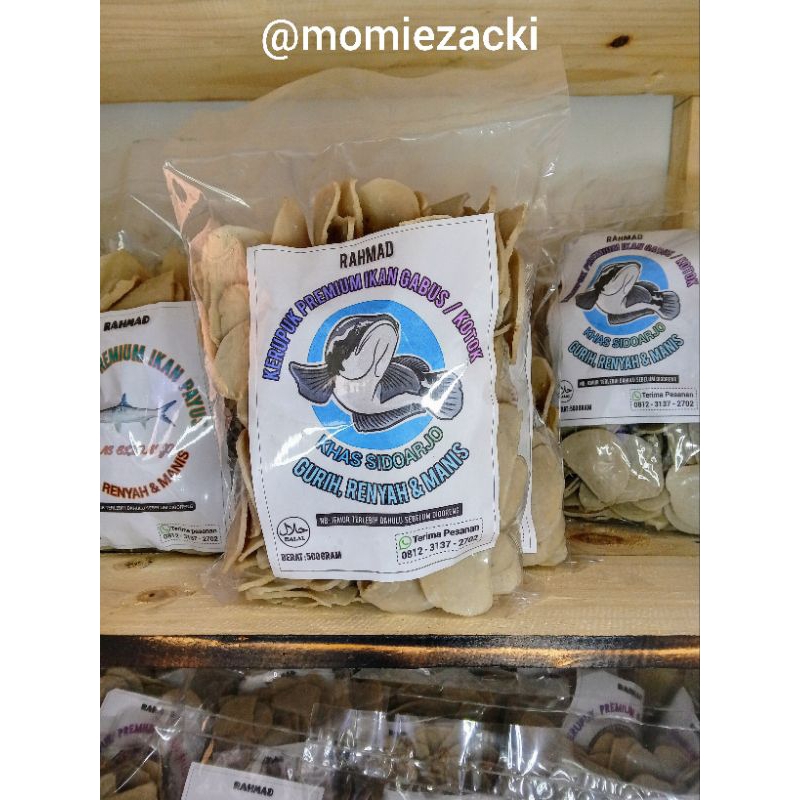 

MOMIE ZACKI - KERUPUK PREMIUM IKAN GABUS KOTOK 500 GRAM KERUPUK IKAN GABUS KERUPUK MENTAH KHAS SIDOARJO