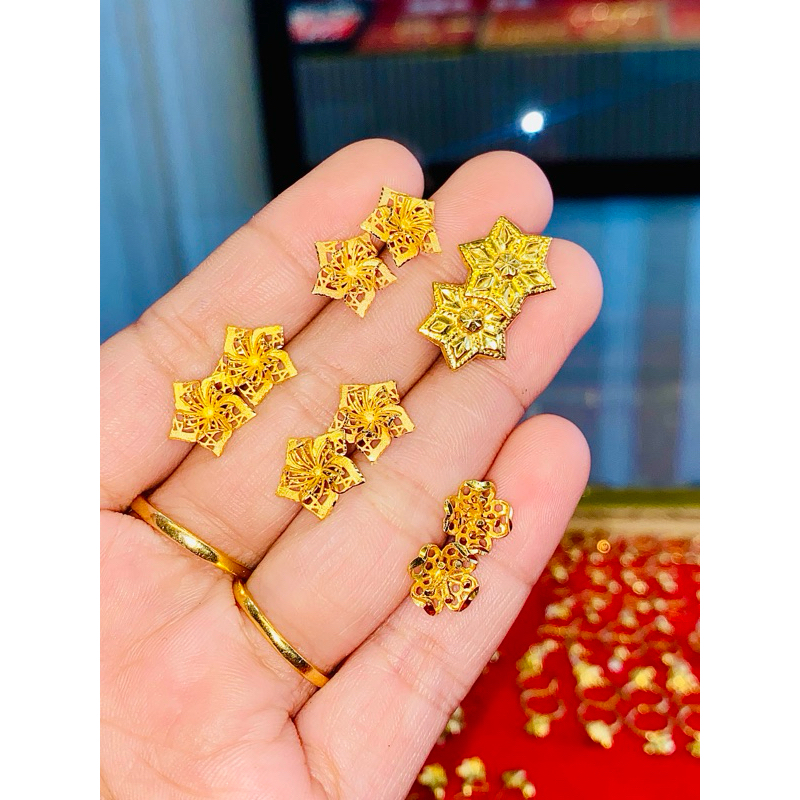 Anting Kendari Emas Asli 16K/Cap 700