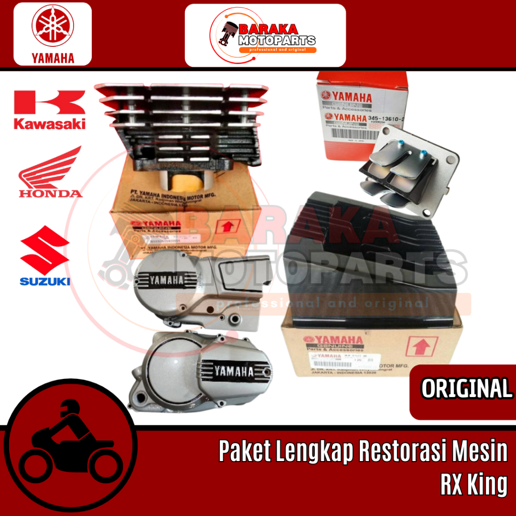Paket Restorasi Mesin RX King Blok RX King YP1 Original Head RX King Membran RX King Bak Kalter RX K