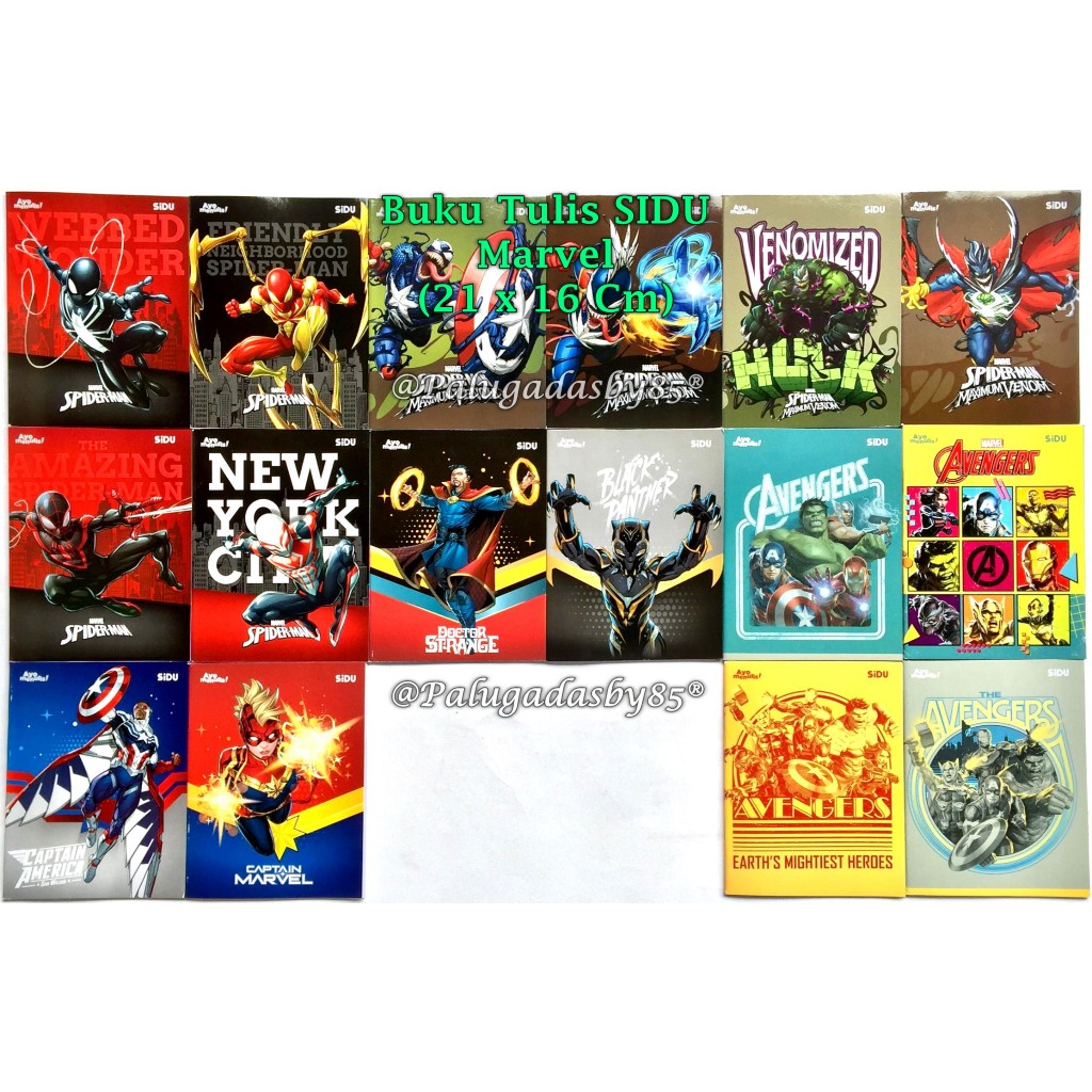 

(1 Pak Isi 10 Buku) Buku Tulis SIDU 58 Karakter / Buku Tulis SINAR DUNIA 58 Lembar