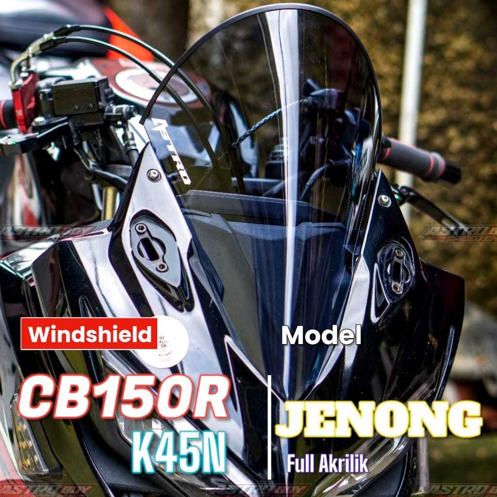 VISOR WINDSHIELD CBR 150 R K45N MODEL JENONG VISOR CBR 150 K45N NSB899