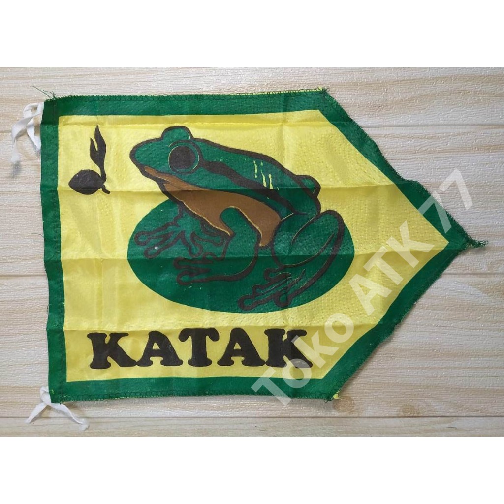 

Bendera Regu Pramuka Katak READY STOCK