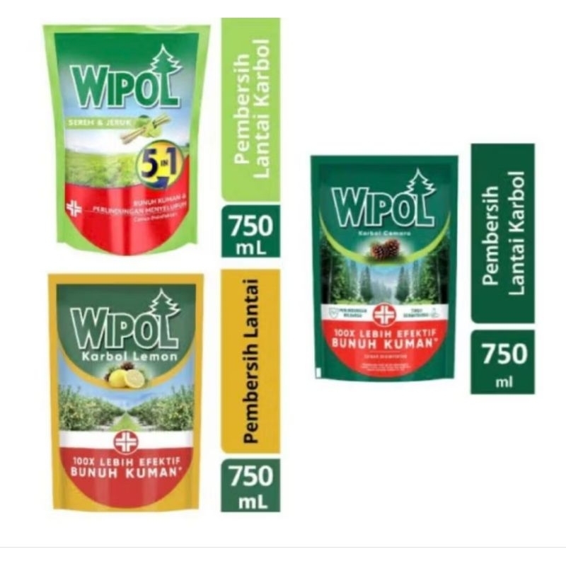 wipol isi ulang all variant 750ml