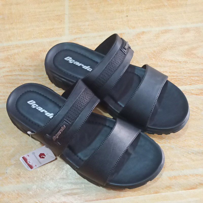 Sendal Kulit Pria Dewasa Kualitas import, Model Terbaru, Merk Ogardo