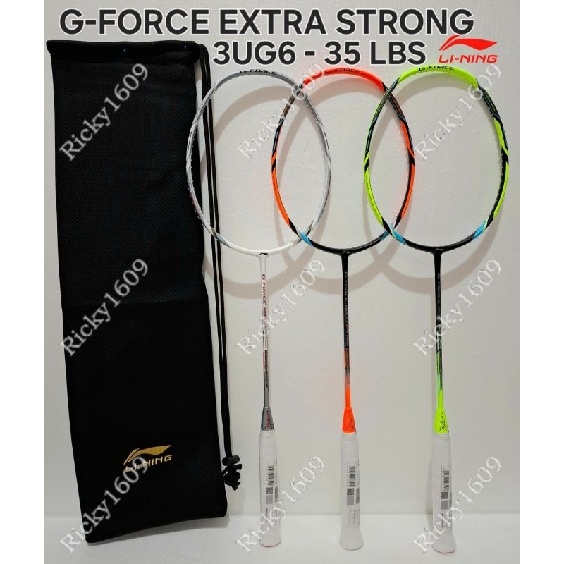 RAKET BADMINTON LINING G-FORCE 8200 EXTRA STRONG / G-FORCE 8800 EXTRA STRONG / G-FORCE 8900 EXTRA ST