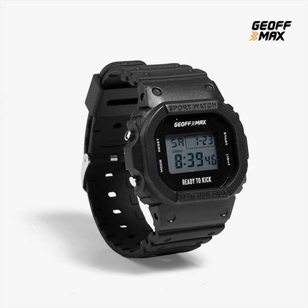 Geoff Max - Kirara Black Digital | Watches | Jam Tangan | Jam Tangan Pria Wanita