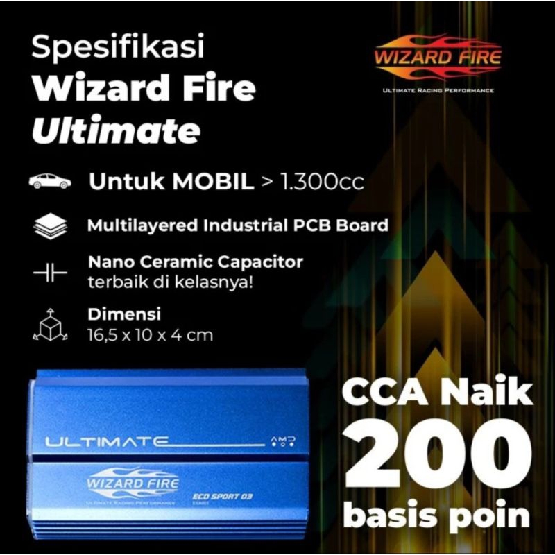 WIZARD FIRE STABILIZER AKI MOTOR & MOBIL MANUAL, DIESEL, MATIC