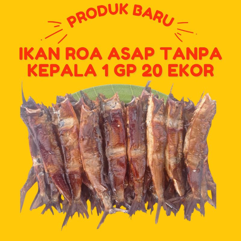 

IKAN ROA ASAP TANPA KEPALA 1 GP 20 EKOR