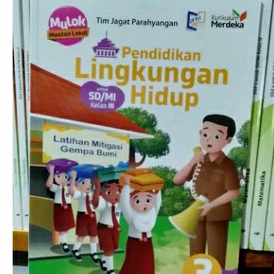 Buku PLH Untuk SD MI kelas 3 Kurikulum Merdeka Erlangga