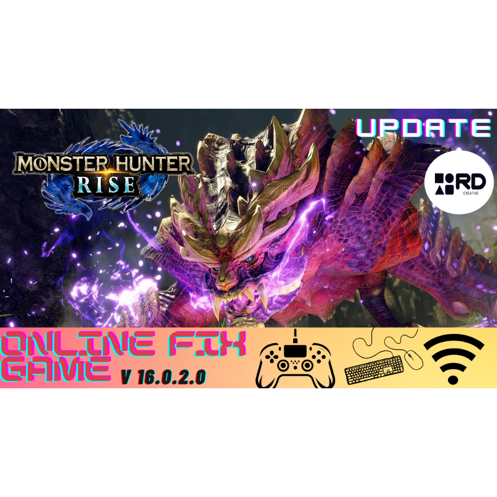 Monster Hunter Rise Online Fix Steam Game Pc Original