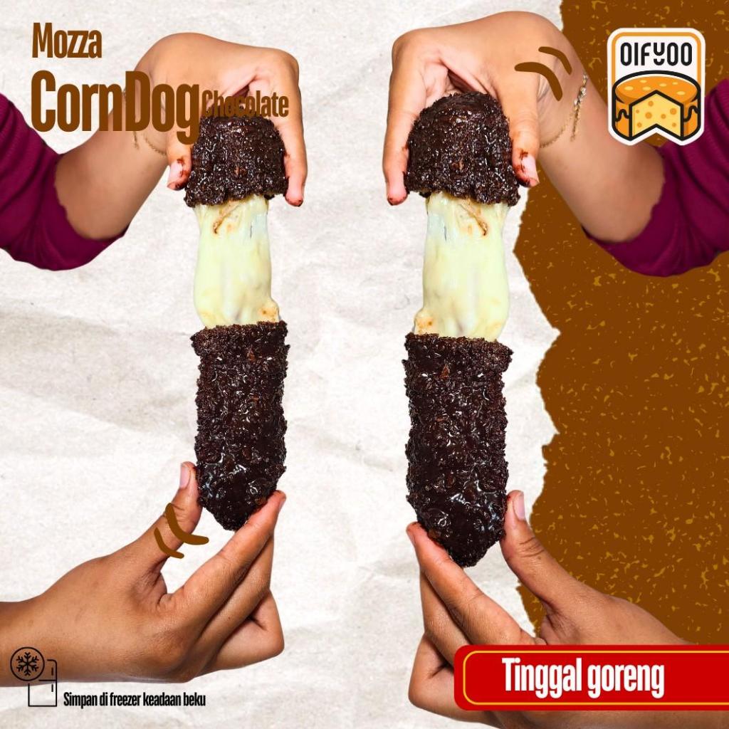 

MOZZARELLA CORNDOG CHOCOLATE
