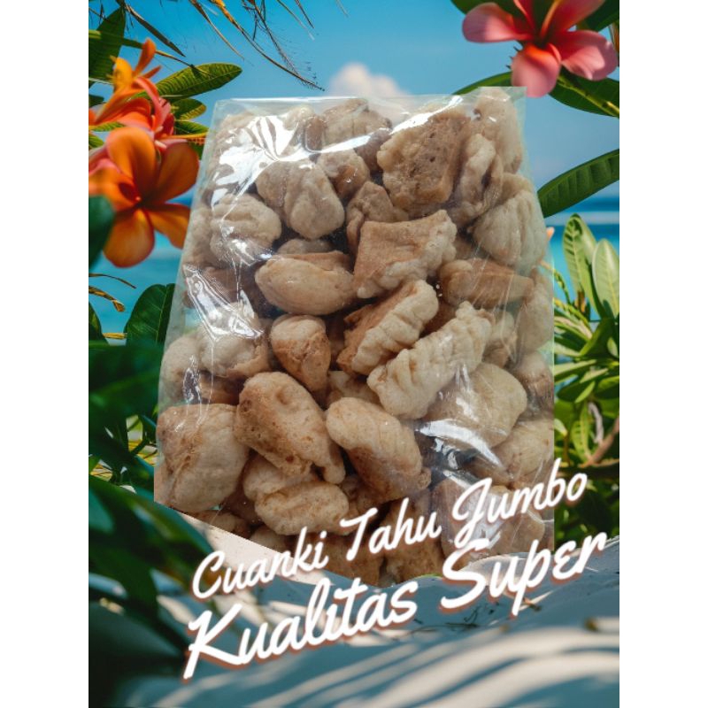 

Cuanki Tahu Jumbo 100 biji Kualitas Super