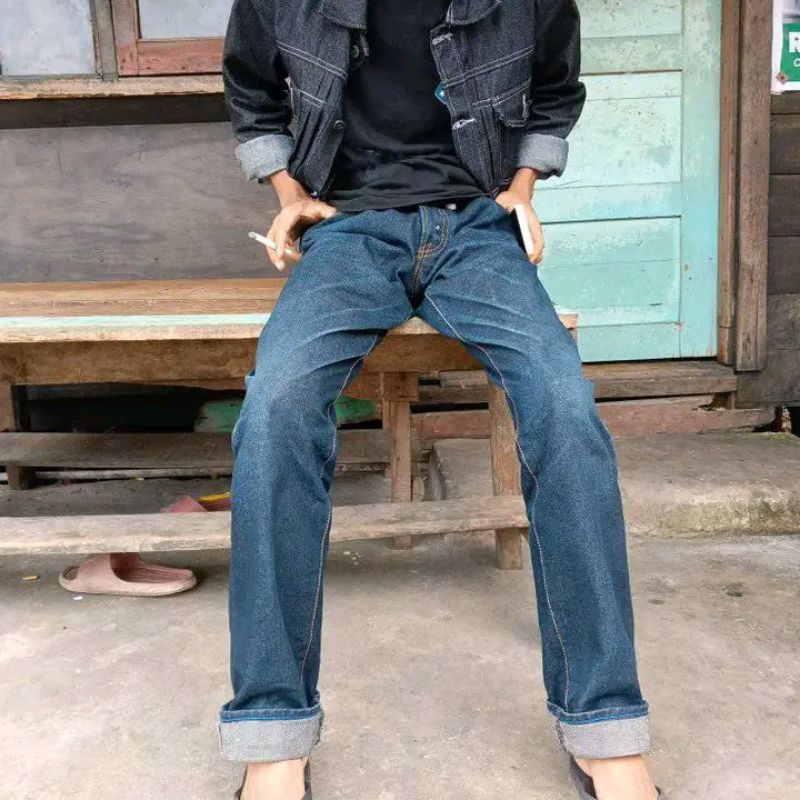 zuro denim artikel blue&black 16oz