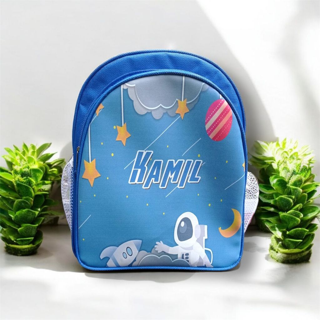 A Little Bundle Tas Ransel Ultah Anak Custom Nama Tas Ultah Anak Murah Tahan Air Jaring Kanan Kiri L