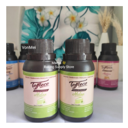 

TOFFIECO Melon Paste Perisa Pewarna Pasta Melon 100 gr Wangi