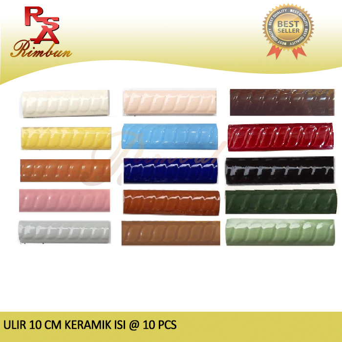 Bon-Bon / Kuku Macan Keramik - Ulir 10 cm LIST KERAMIK isi 10 pcs