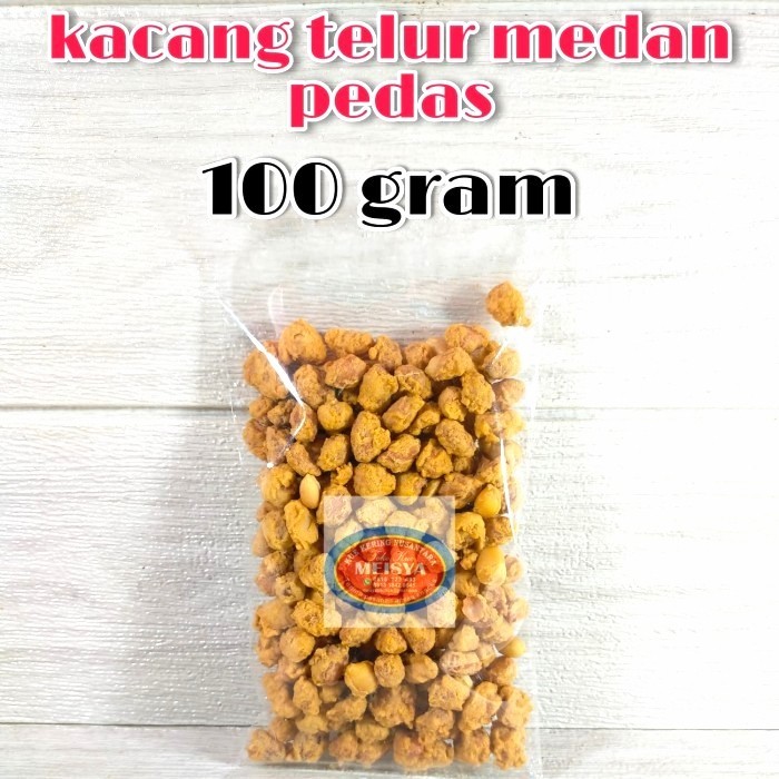 

KACANG TELUR MEDAN RASA GURIH TERLARIS 100 GR