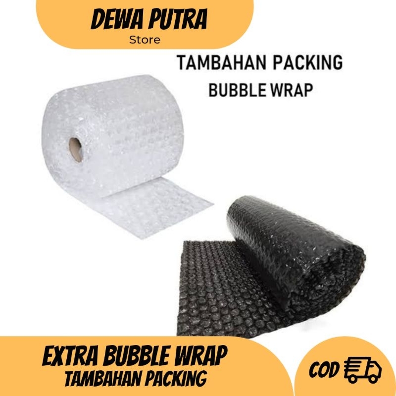 

Tambahan Extra Packing Bubble Wrap Agar Paket Aman