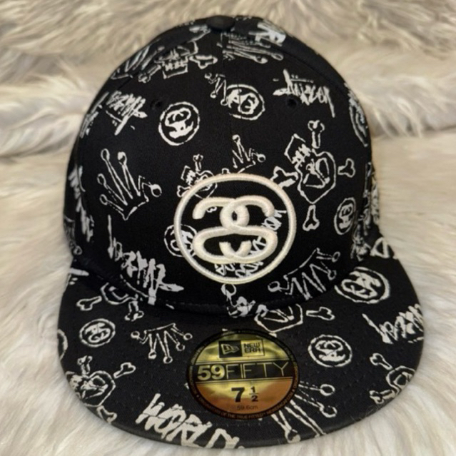 Topi New Era X Stussy AOP