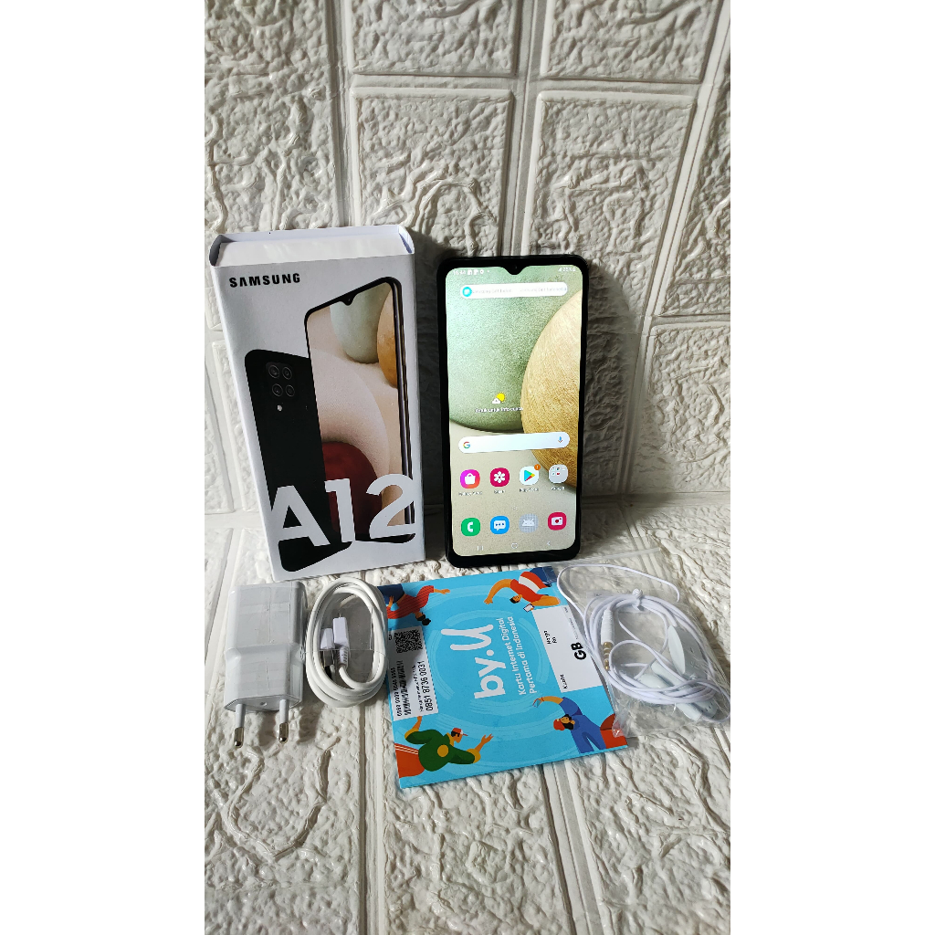 Samsung Galaxy A12 RAM 4/128 GB 48MP Main Camera - Promo