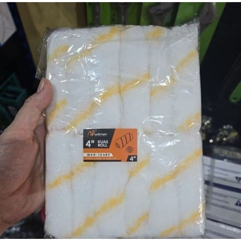 Kuas Roller Mini 4"(isi 12pcs)/kuas cat roller mini ( KUAS CAT ROLLER MINI ) / isi kuas rol