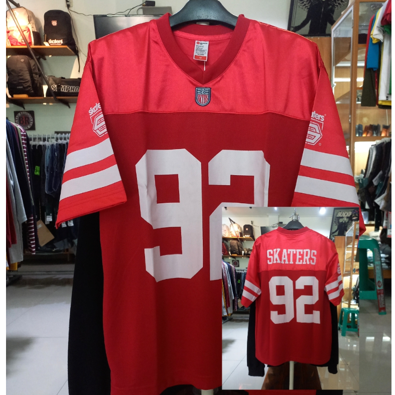 SKATERS RED JERSEY 92 TSHIRT