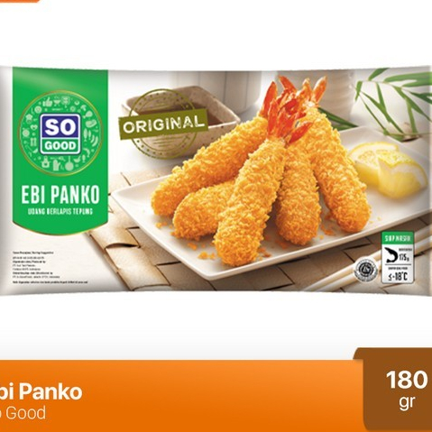 

So Good Ebi Panko 180 gram