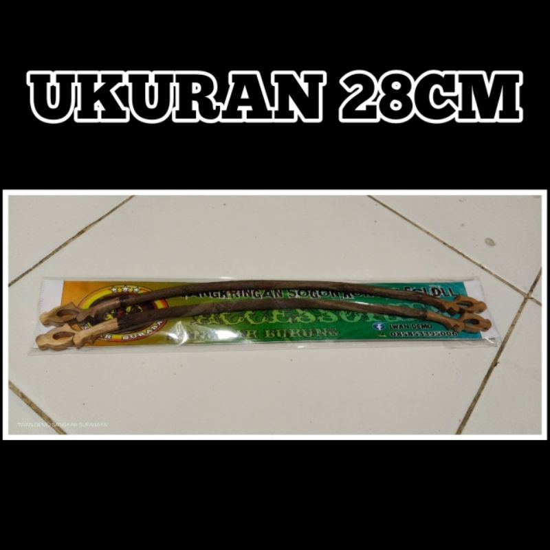 tangkringan melengkung sogon konin sangkar love bird ukuran 28cm