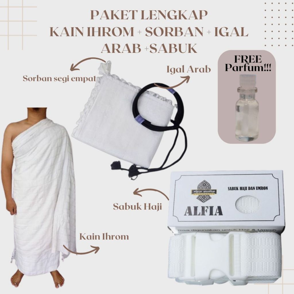 D3W Igal Arab igal ikat sorban arab / igal ikat kepala / igal sorban arab