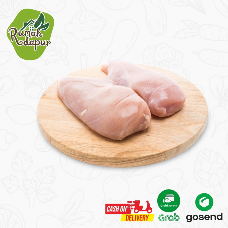 

DADA AYAM SEGAR / FILLET / BONELESS / BERAT 500G