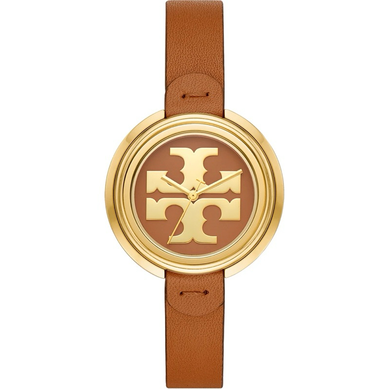 TB TBW6201 Miller Watch Luggage Leather Gold Tone Luggage/Gold