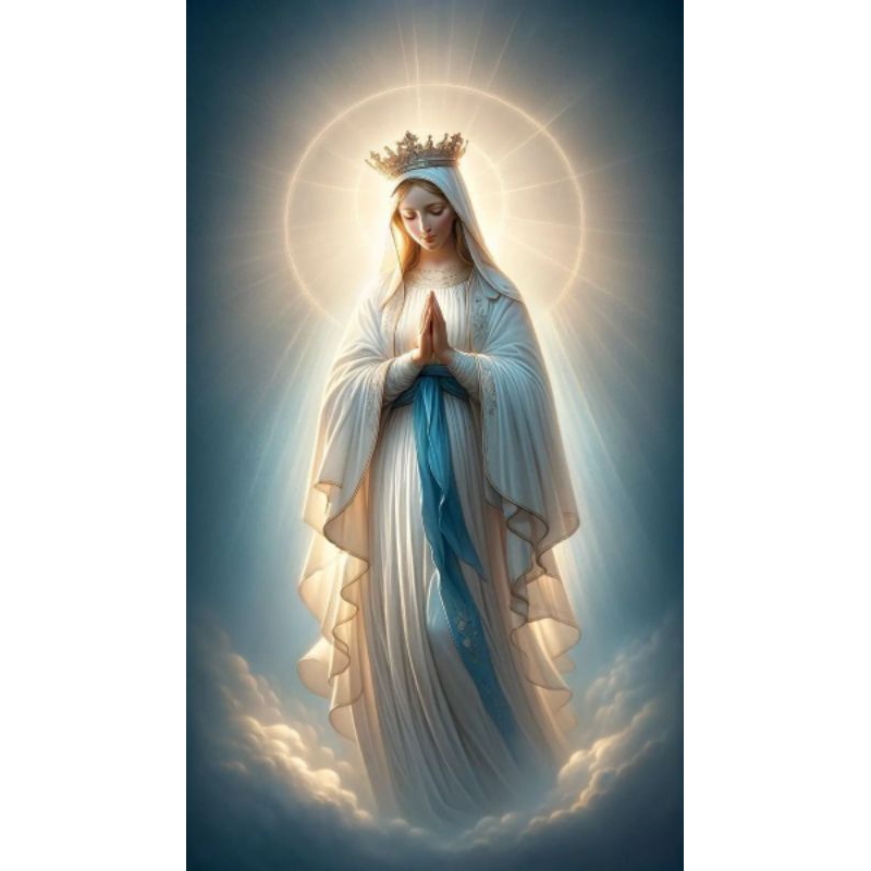 hiasan dingding poster jumbo ready bunda maria54