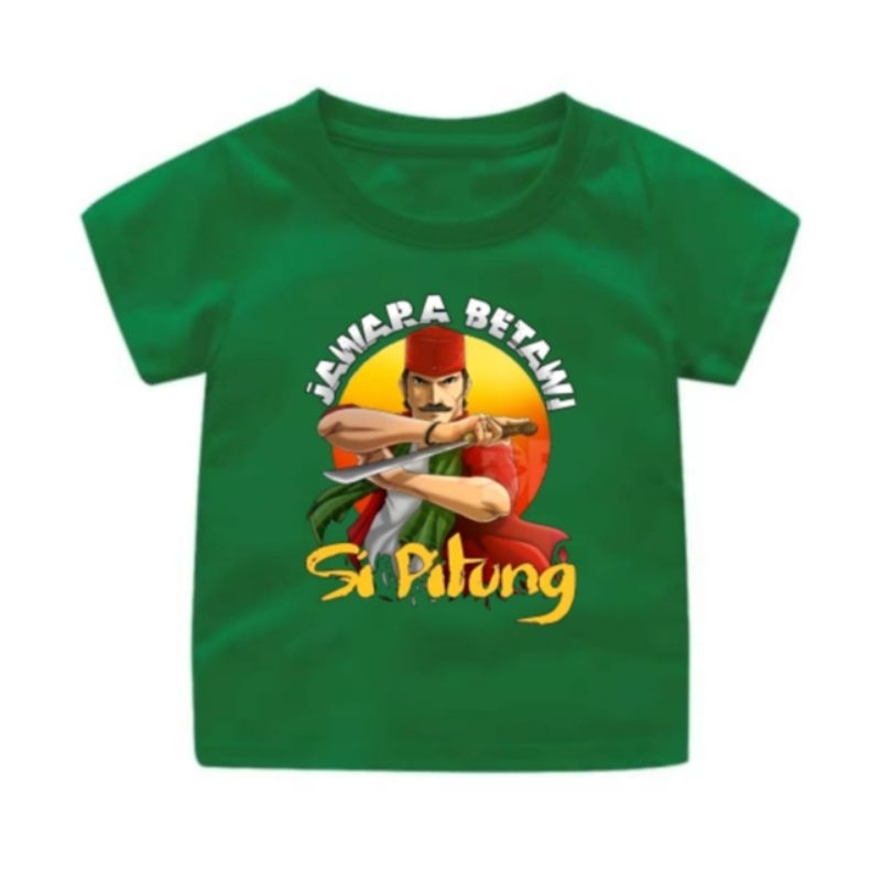 BAJU KAOS SIOITUNG JAWARA BETAWI ANAK COWOK-CEWEK DAN DEWASA