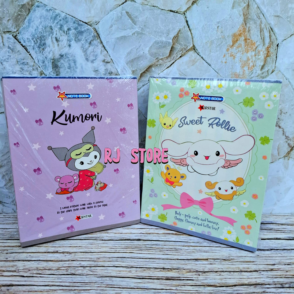 

1 PAK ISI 10 BUKU KUROMI BUKU TULIS NEWSTAR 38 LEMBAR KARAKTER LUCU KUROMI LABUBU RB9