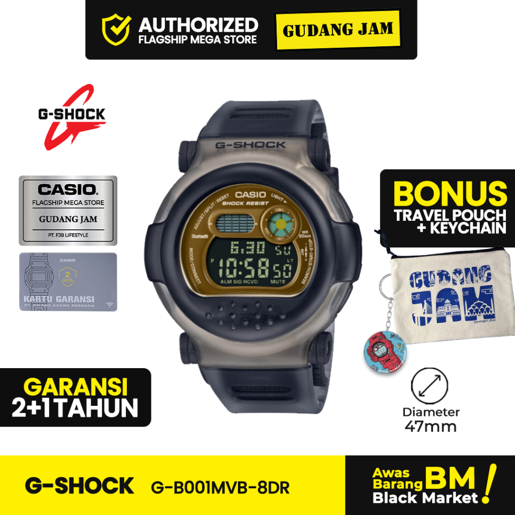 Jam Tangan G-Shock G-B001MVB-8DR G-B001MVB G-B001 GB001MVB G B001MVB