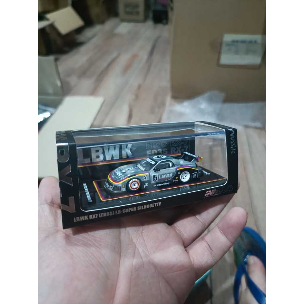 Inno64 LBWK Mazda RX7 FD3S Hobby Expo China Chase Liberty Walk Diecast